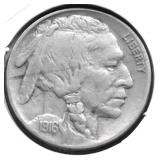 1916 BUFFALO NICKEL XF