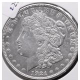 1921 MORGAN DOLLAR XF