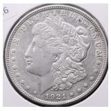 1921 MORGAN DOLLAR XF