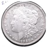 1921 MORGAN DOLLAR XF