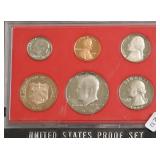 1982 PROOF SET NO BOX