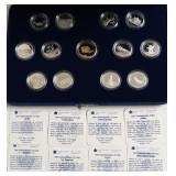 SILVER PROOF CANADA SET W BOX PAPERS