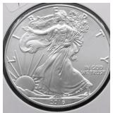 2016 SILVER EAGLE GEM