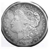 1921 MORGAN DOLLAR XF