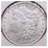 1887 CHOICE BU MORGAN DOLLAR