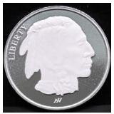 1 OZ .999 SILVER ROUND