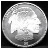 1 OZ .999 SILVER ROUND