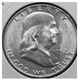 1952 D FRANKLIN HALF DOLLAR