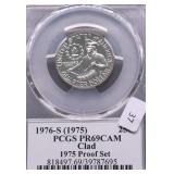 1975 S PCGS PF69DC WASHINGTON QUARTER
