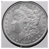 1886 CHOICE BU MORGAN DOLLAR