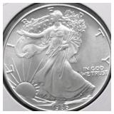 1986 SILVER EAGLE GEM