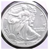 1 OZ .999 SILVER ROUND