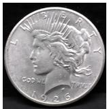 1926 PEACE DOLLAR AU
