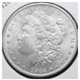 1904 O CHOICE BU MORGAN DOLLAR
