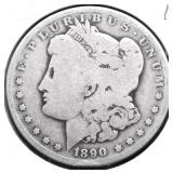 1890 O MORGAN DOLLAR G
