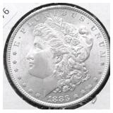 1883 CHOICE BU MORGAN DOLLAR