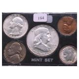 1956 P GEM BU MINT SET