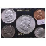 1961 P MINT SET  GEMS