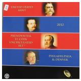 2012 PRESIDENT DOLLAR SET