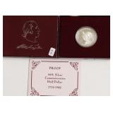 PROOF WASHINGTON HALF DOLLAR W BOX PAPERS