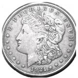 1921 MORGAN DOLLAR XF