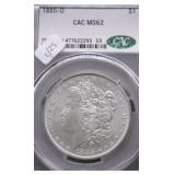 1885 O CAC MS62 MORGAN DOLLAR