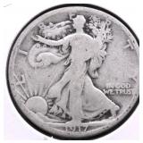 1917 WALKING HALF DOLLAR G
