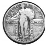 1928 STANDING QUARTER VF