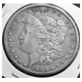 1900 MORGAN DOLLAR XF