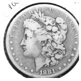 1891 MORGAN DOLLAR G