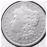 1880 O MORGAN DOLLAR XF