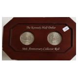 GEM BU KENNEDY HALF DOLLARS 50TN ANIVERSARY ROLL