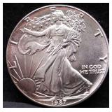1987 SILVER EAGLE GEM