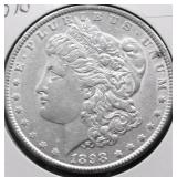 1898 MORGAN DOLLAR AU