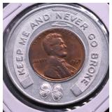 1967 GEM RB NEVER BROKE TOKEN