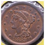 1853 CH BU RB DETAILS LARGE CENT