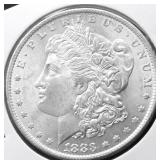 1883 O CHOICE BU MORGAN DOLLAR