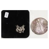 1999 SILVER EAGLE W BOX