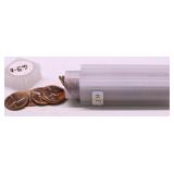 1963 D GEM RED ROLL OF LINCOLN CENTS