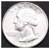 1953 D GEM BU WASHINGTON QUARTER
