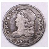 1832 BUST HALF DIME VF