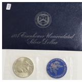 1974 S SILVER GSA IKE DOLLAR