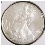 2002 SILVER EAGLE GEM