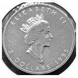 1995 CANADA MAPLE LEAF GEM