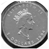 1994 CANADA MAPLE ELEAF GEM