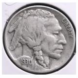 1930 S BUFFALO NICKEL VF+
