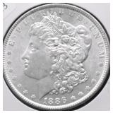 1886 CHOICE BU MORGAN DOLLAR