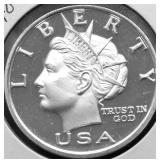 1 OZ .999 SILVER ROUND