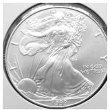 1999 SILVER EAGLE GEM
