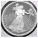 1 OZ .999 SILVER ROUND
